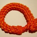 Orange Knot Bracelet