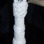 White Knotted Nautical Bell Rope
