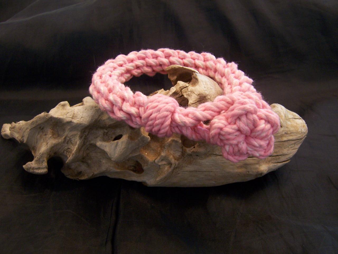 Pink Knot Bracelet
